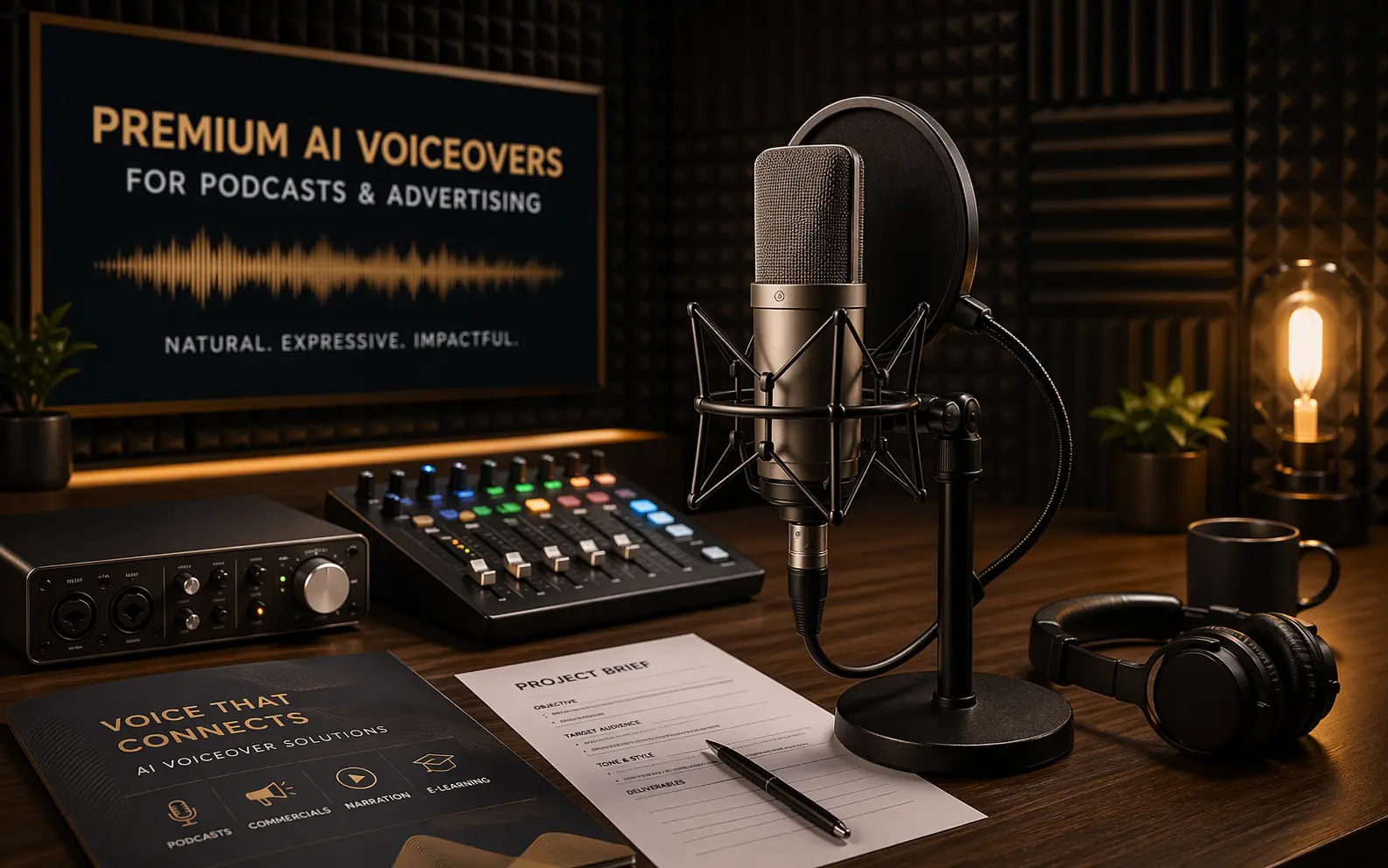 声音克隆播客与广告AI配音场景,使用ElevenLabs AI克隆品牌专属音色实现一致性配音